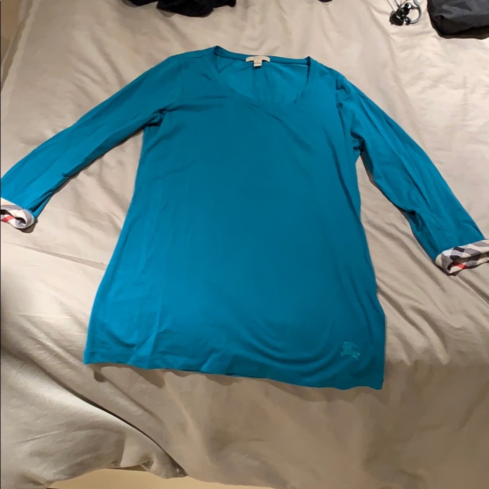 Burberry Brit Long Sleeve Blue Nova Shirt